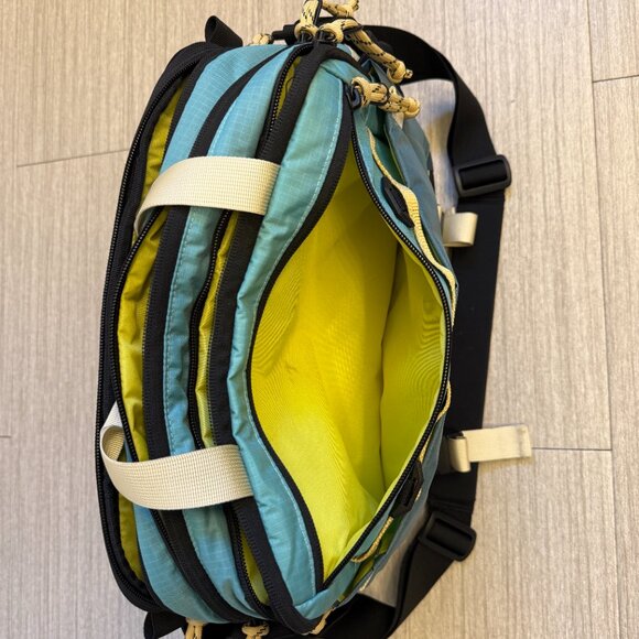 Topo Designs Mountain Cross Bag, Geode Green/Sea Pine - Picture 5 of 6